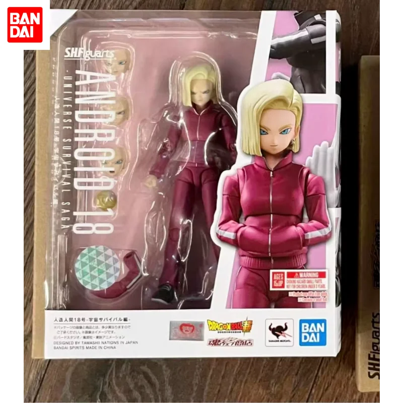 

In Stock:Bandai S.H.Figuarts Dragon Ball Super - Android 18, Articulated Figure, Toy Doll, Gift, Collectible, Available in Stock