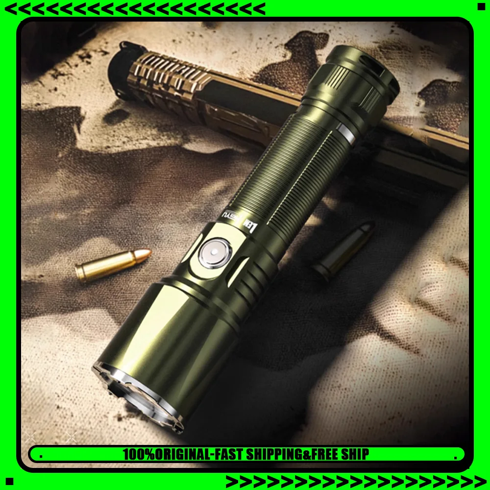 

LEM M4 Pro уличный фонарик портативный сильный свет фонарик для кемпинга дальнего действия перезаряжаемый 1600LM 7 типов режимов освещения фонарик