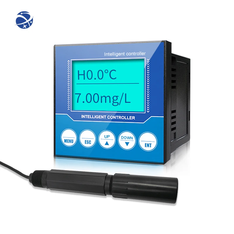 YUNYI High Precision DO Electrode Fluorescence Dissolved Oxygen Sensor Transmitter with Controller Water Quality Analyzer Instru