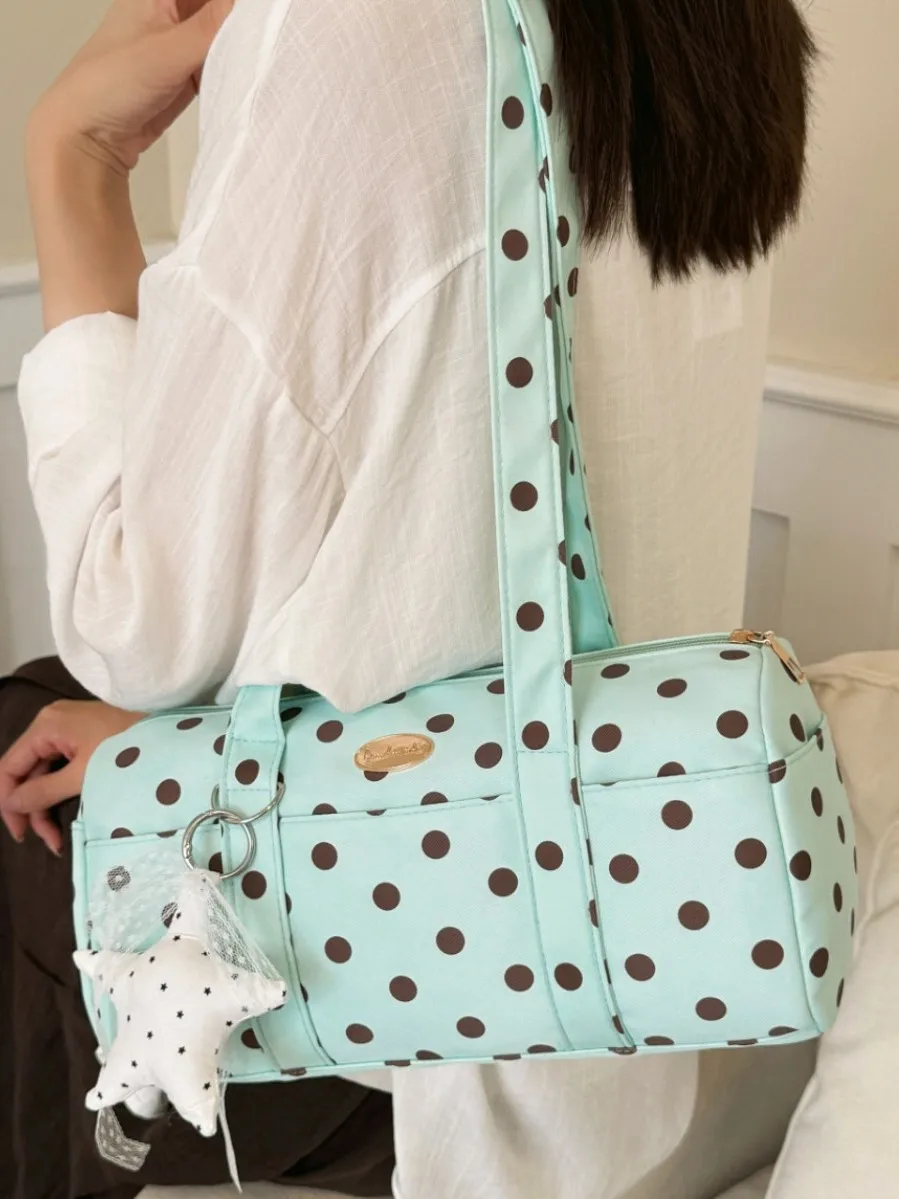 borsa-a-tracolla-a-pois-di-grande-capacita-per-ragazze-borsa-cilindrica-rotonda-in-stile-college-americano-retro-e-dolce-borsa-da-viaggio-per-tutti-i-giorni