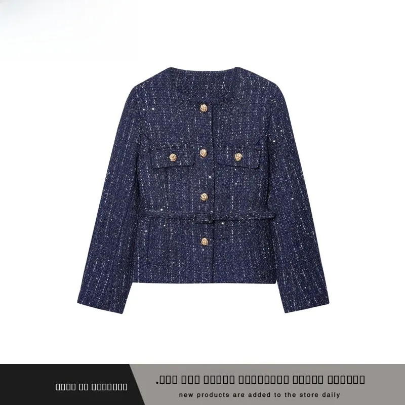 

Faionable Simple ZR Sle Женское длинное пальто Све грубого плетения Универсальная верхняя одежда Полиэфирное волокно Теплая круглая пуговица Ne ...