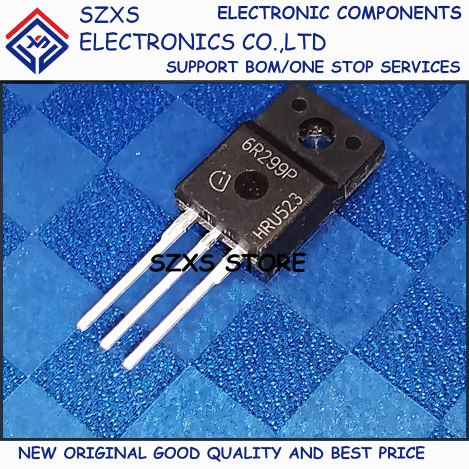 

New Original 10Pcs 6R299P IPA60R299CP TO-220F 650V 11A MOSFET Field Effect Transistor In Stock Electronic Component Good Quality