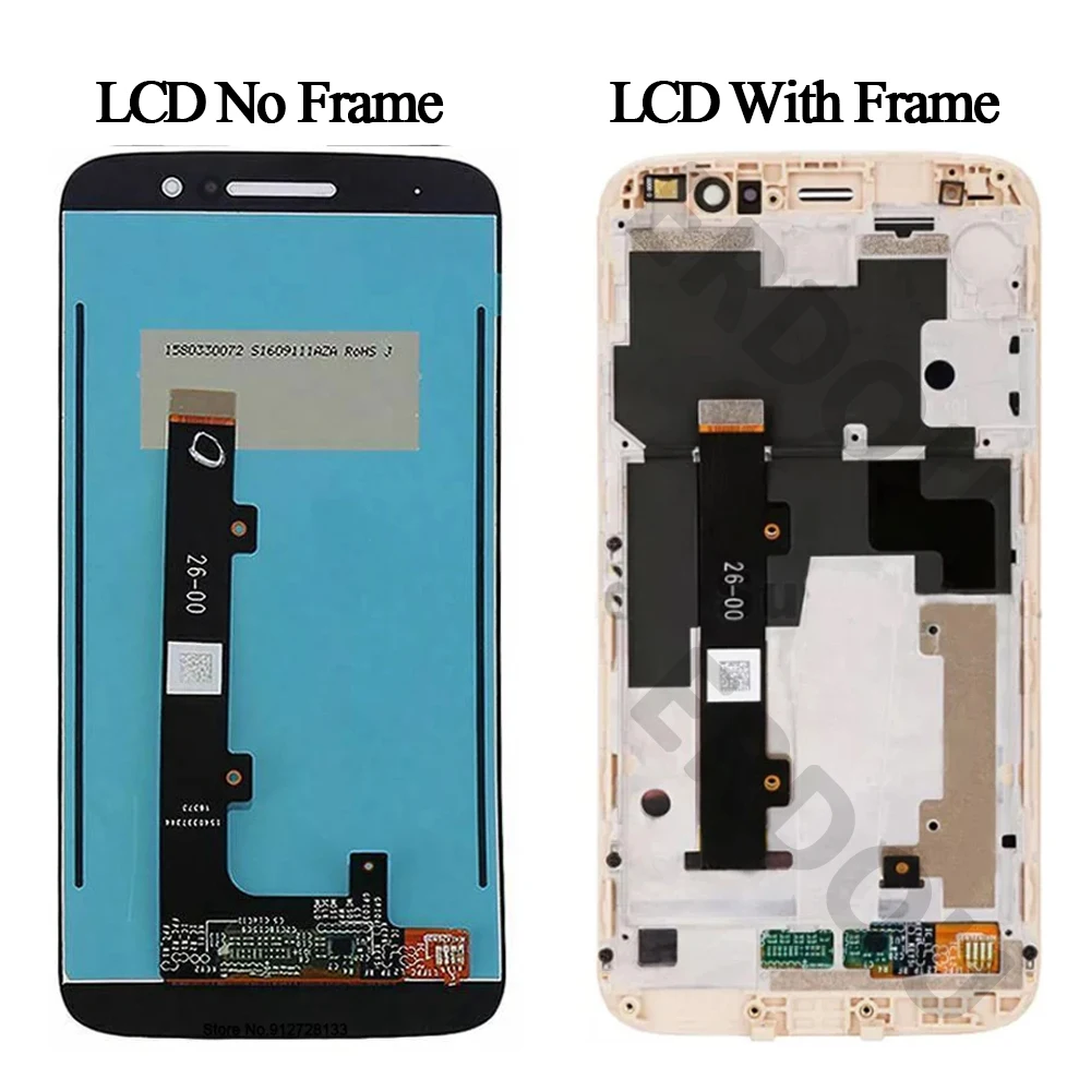 5.5" Original LCD For Motorola Moto M LCD XT1662 XT1663 Display Touch Screen Digitizer Assembly For Moto M LCD Replacement Parts