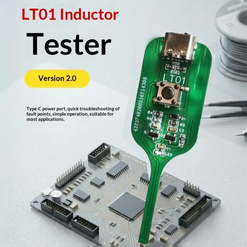 Electromagnetic Induction Capacitance Inductance Tester Quick Troubleshooting For Mobile Phone Repair