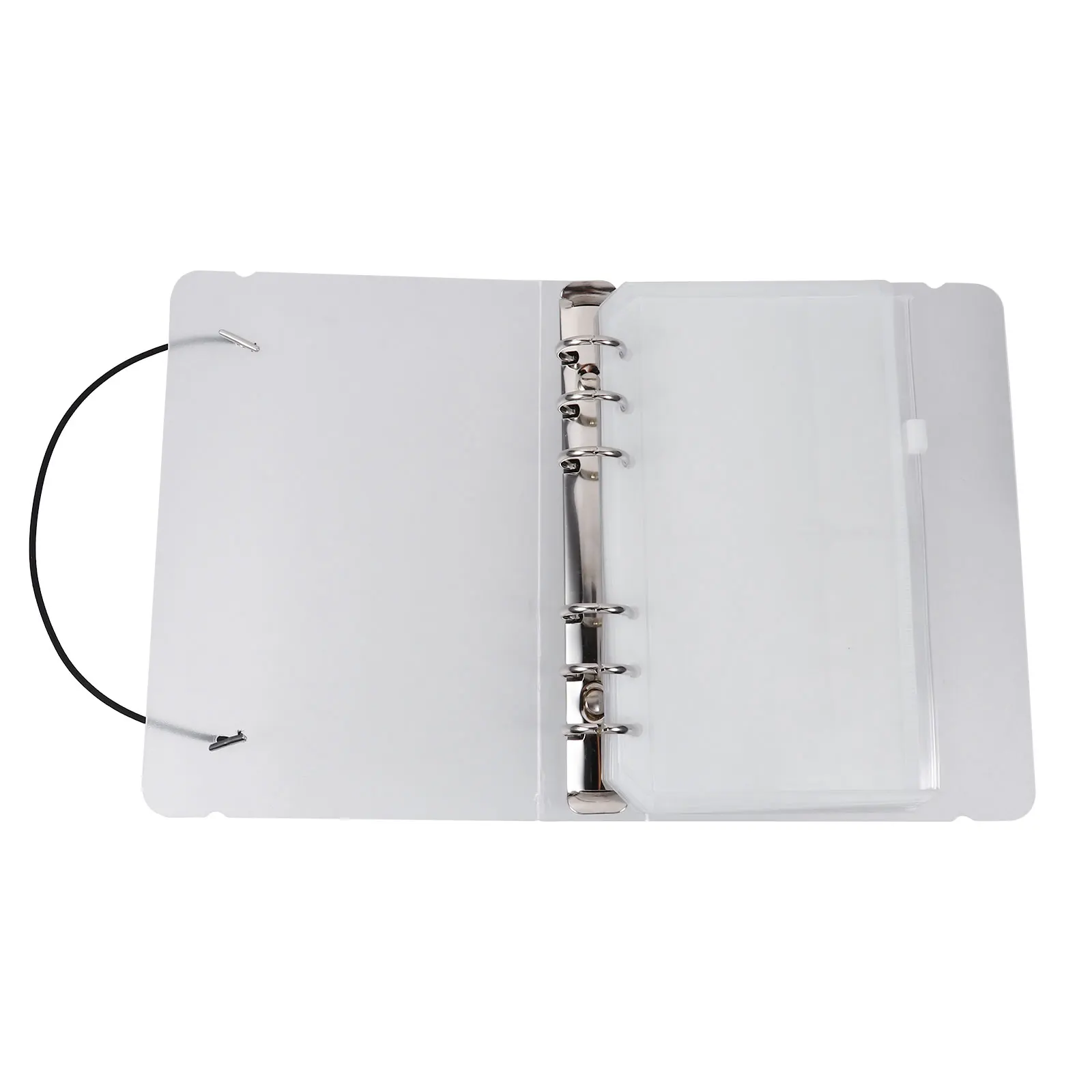 

Note Collection Book Loose Leaf Stickers Bag Plastic DIY Account Protection Storage