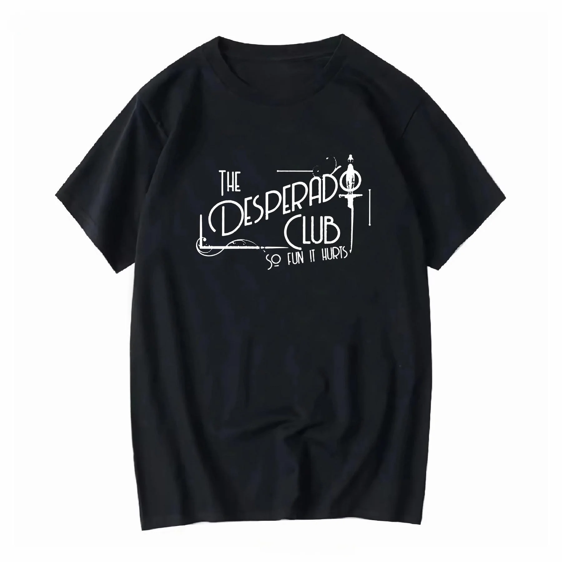 Dungeon Crawler Carl The Desperado Club Graphic T‑Shirt Fantasy Novel Merch Vintage Oversized Cotton Unisex Streetwear Tee Top