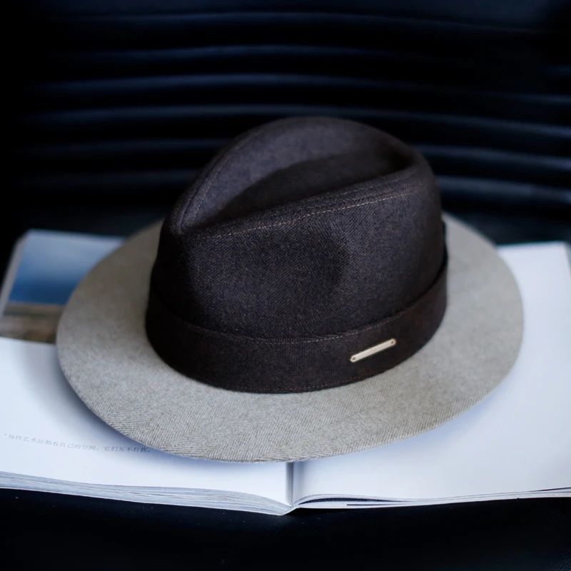 linoya-sombrero-de-lana-con-ala-plana-estilo-otono-invierno-unisex-vintage-con-bloques-de-color-ala-ancha-para-cabeza