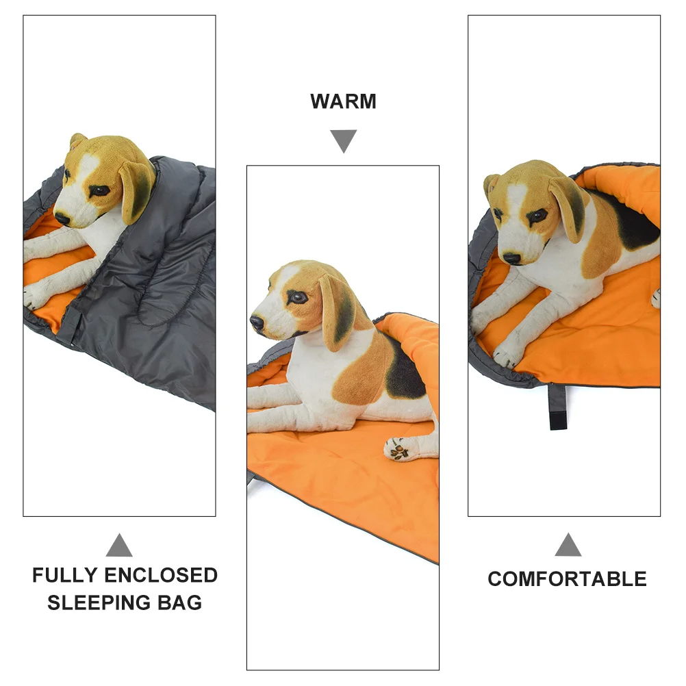 

Portable Dog Sleeping Bag Winter Warm Foldable Outdoor Pet Bed Blanket Travel Camping Hiking Cushion Dog Sleeping Bag
