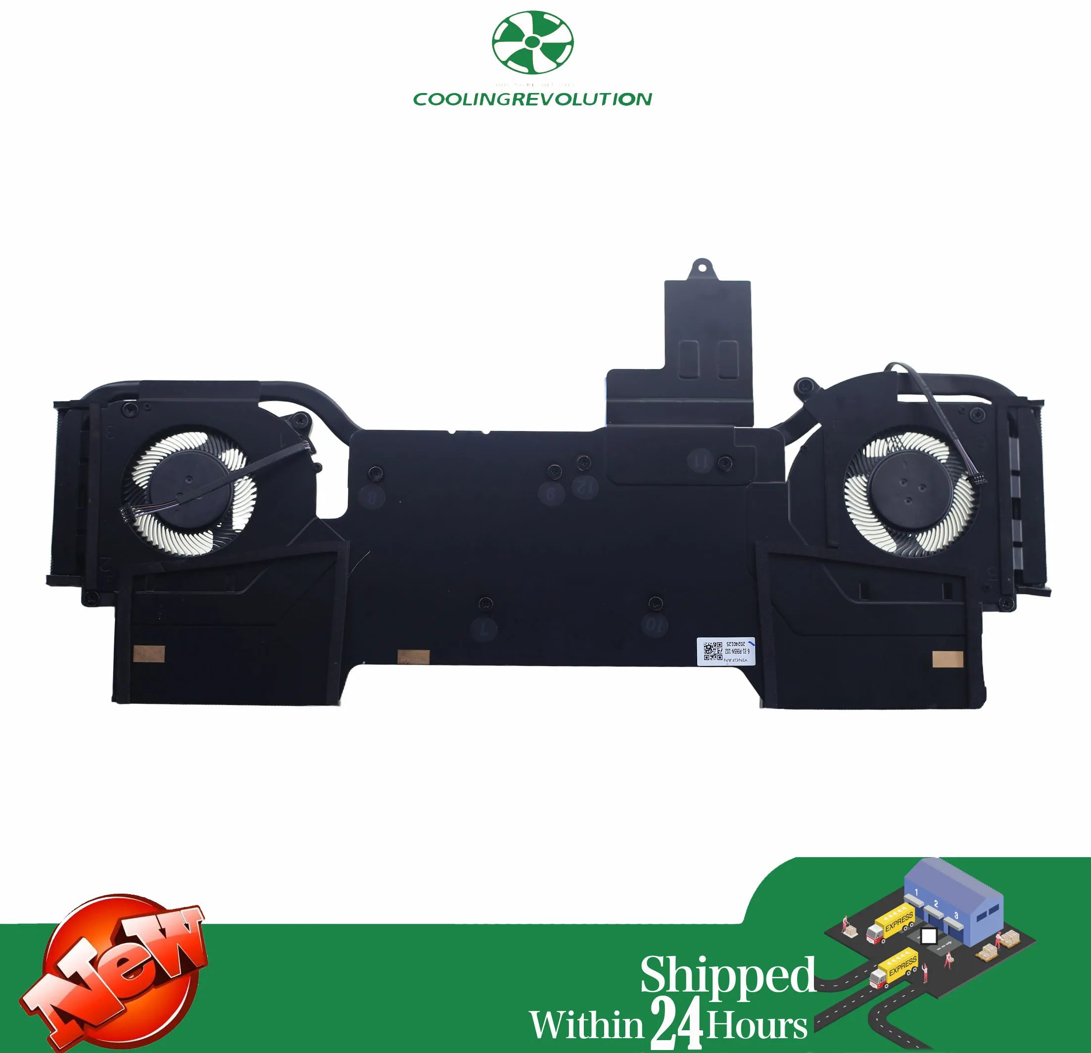 Laptop CPU GPU Heat Sink Fan 6-31-PE6SN-102 EGC-85090S1-0AH EGC-82090S2-0AH DC12V