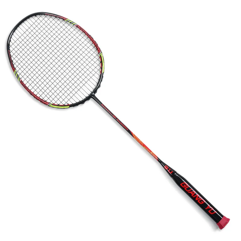 9U Carbon Professional Badminton Racket Ultralight 57G Speed Force Rqueta Padel 30-32 LBS Free Strings Original Bag