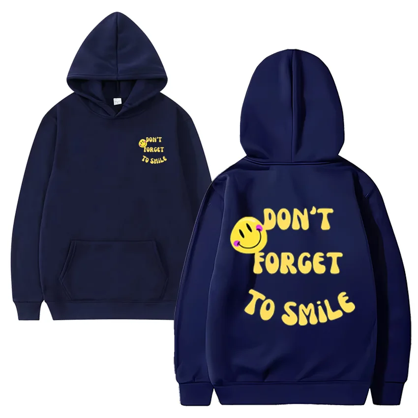 Positive Smile Graphics Hoodie Men Women ' s Casua Hippie streetwear Fashion Clothing Unisex Long sleeve hoodie sweatshirts