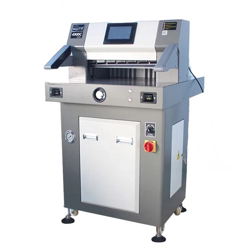 4900C Wholesale Semi-Automatic Electric Hydraulic Guillotine Paper Cutter Cutting Machines