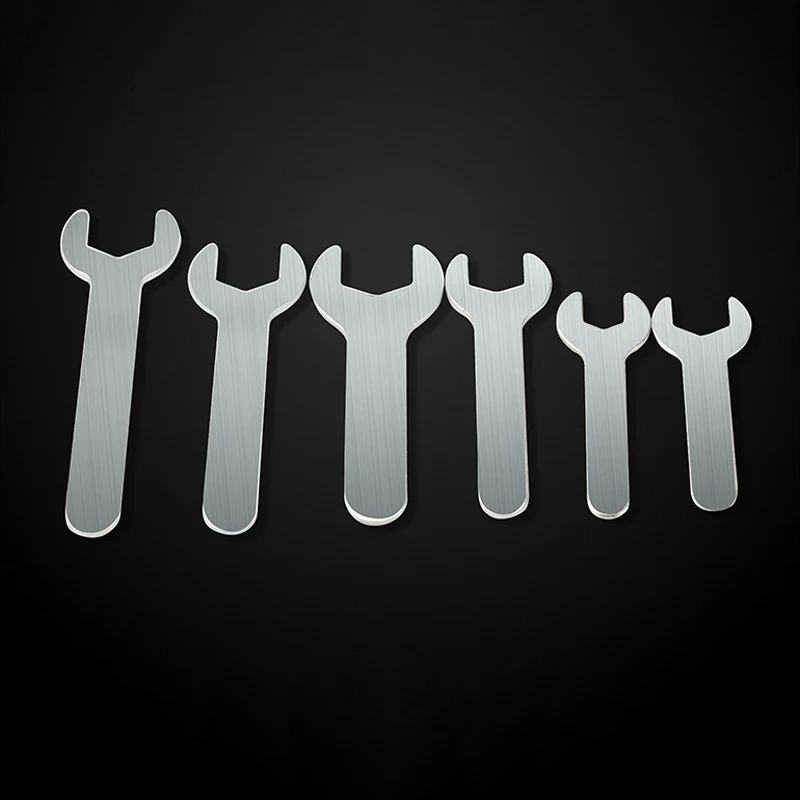 

1pcs Single Head Open End Wrench 4-20mm Opening Single-end Ultra-thin Small Wrench For Bathroom Holder
