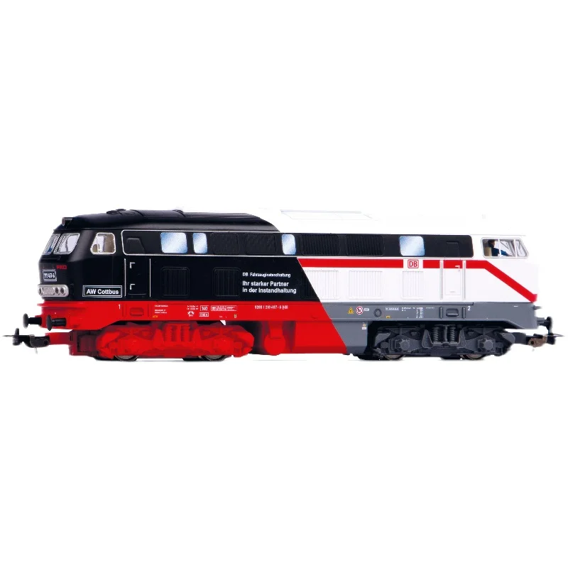 PIKO Train Model HO 1/87 57400 57401 BR218 Diesel Locomotive MARKLIN Painting DC/DCC Version Rail Car Toys