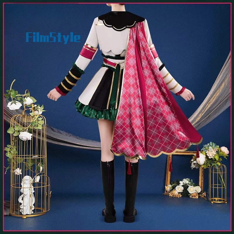 

Uma Musume Pretty Derby Loral Army Song Cosplay Costume Uniform for Halloween, Carnival and Christmas Parties
