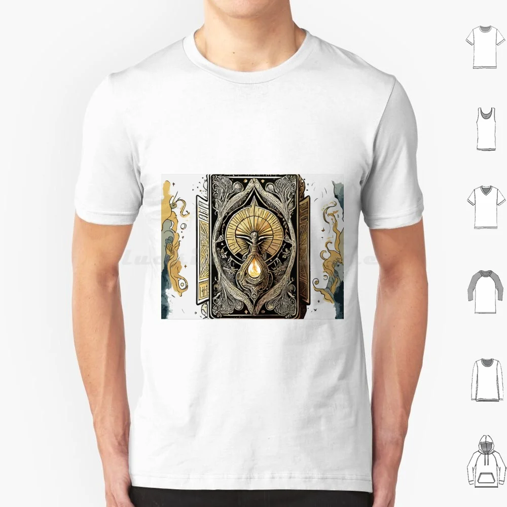 Mystical Revelations : Tarot Card Illustrations T Shirt Men Women Kids 6xl Tarot Horror The Magnus Archives Rusty Quill Tma