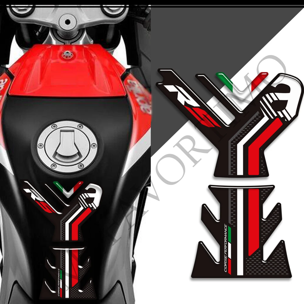 2018 2019 2020 2021 2022 Motorcycle Tank Pad Grips Gas Fuel Oil Kit Knee Stickers Decals Protector For Aprilia RS4 RS50 RS125