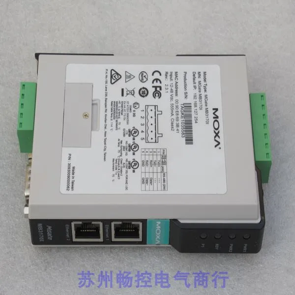 *Spot Sales * New Mosa MOXA Line Equipment Networking Server MGate MB3170i Spot Sales