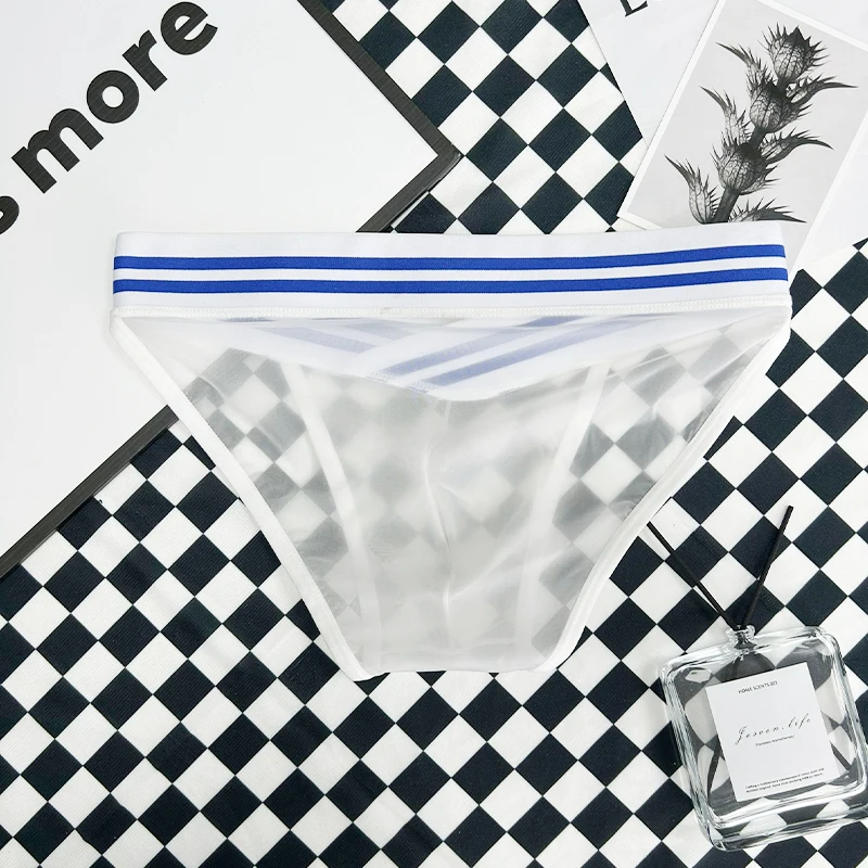 Jockmail Underwear Man Summer Men's Ultra-thin Panties Sexy Adult Man Erotic Lingerie for Men Thongs Packs G-string Mens Hot New
