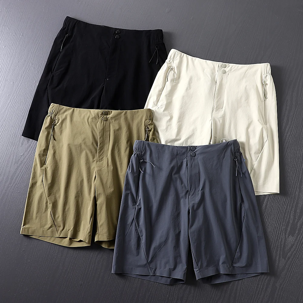 

Outdoor Men's Summer Spor Straight Leg Casual orts Functional 3D Tailoring Qui Dry Breathable Comfortable mid Waist orts