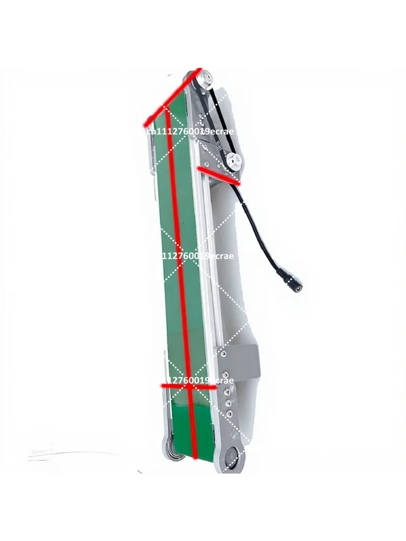 Small Desktop Conveyor, Electric Speed Regulation, Friction Experiment Model, Customizable for Teaching Use