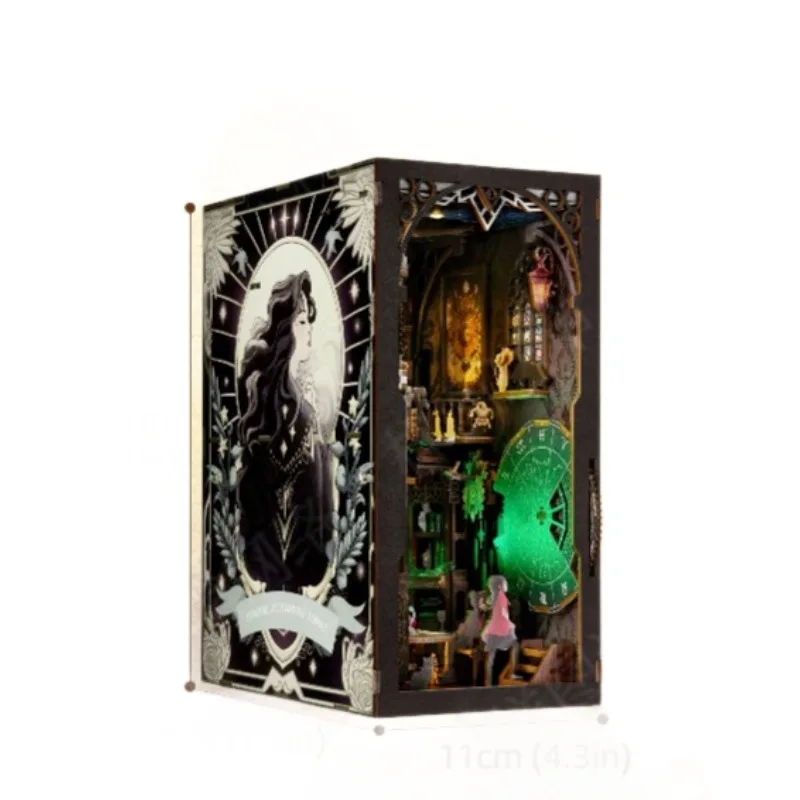 Magisch Huis Tarot Occupy DIY Cottage Boek Staande Bouwstenen Speelgoed Handgemaakte 3D Driedimensionale Puzzel Model Huis Cadeau