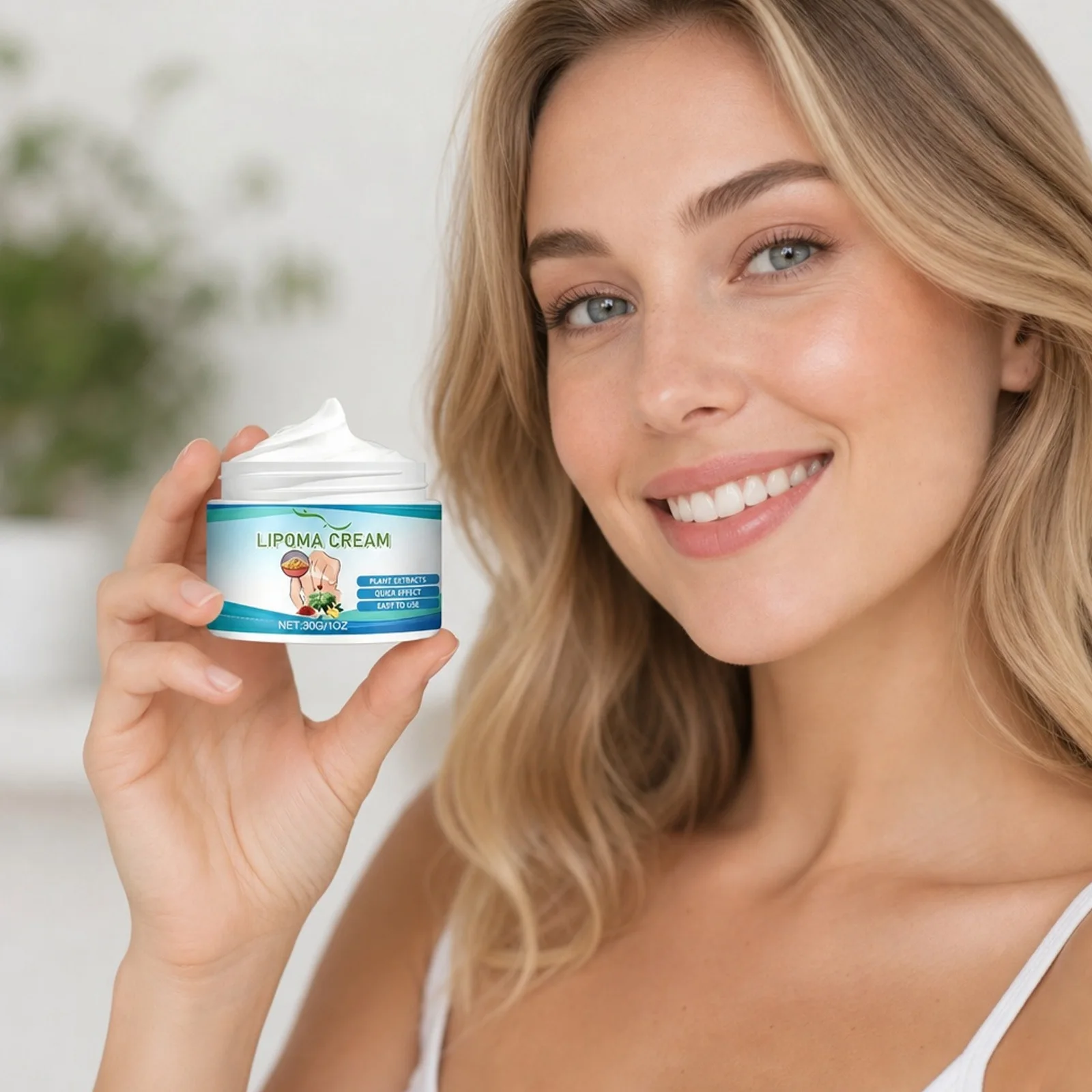 Body Care Balm Plant Extract Formula Easy-to-Use Soothing Skin Cream Deep Moisturizing with Saffron & Ginger for All Skin Types