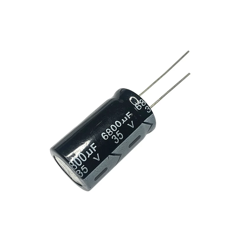 Capacitor eletrolítico de alumínio, 18x35mm, 6800uf35v, 35v6800mf, 6800mf, 6800mf35v, 35v, 6800uf, 6800mf, 6800mfd, 35wv, 35vdc