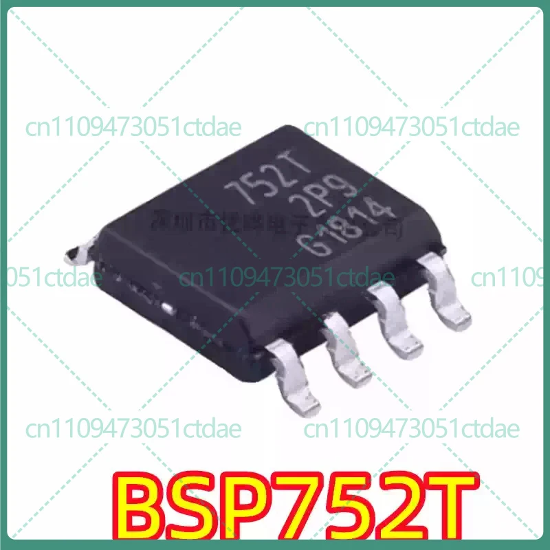 10-50pcs For BSP752T BSP752R SOP-8 High-Side Power Switch Automotive PROFET IC 1.7A 1.3A