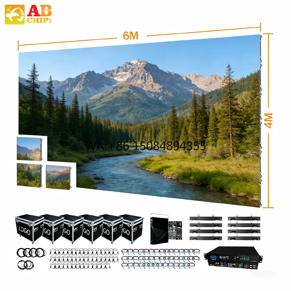 Shenzhen Led Rental Screen Display Wall Video Panel Event Seamless Splicing Stage Leddisplay Ledwall Ledscreen Led-wall-display