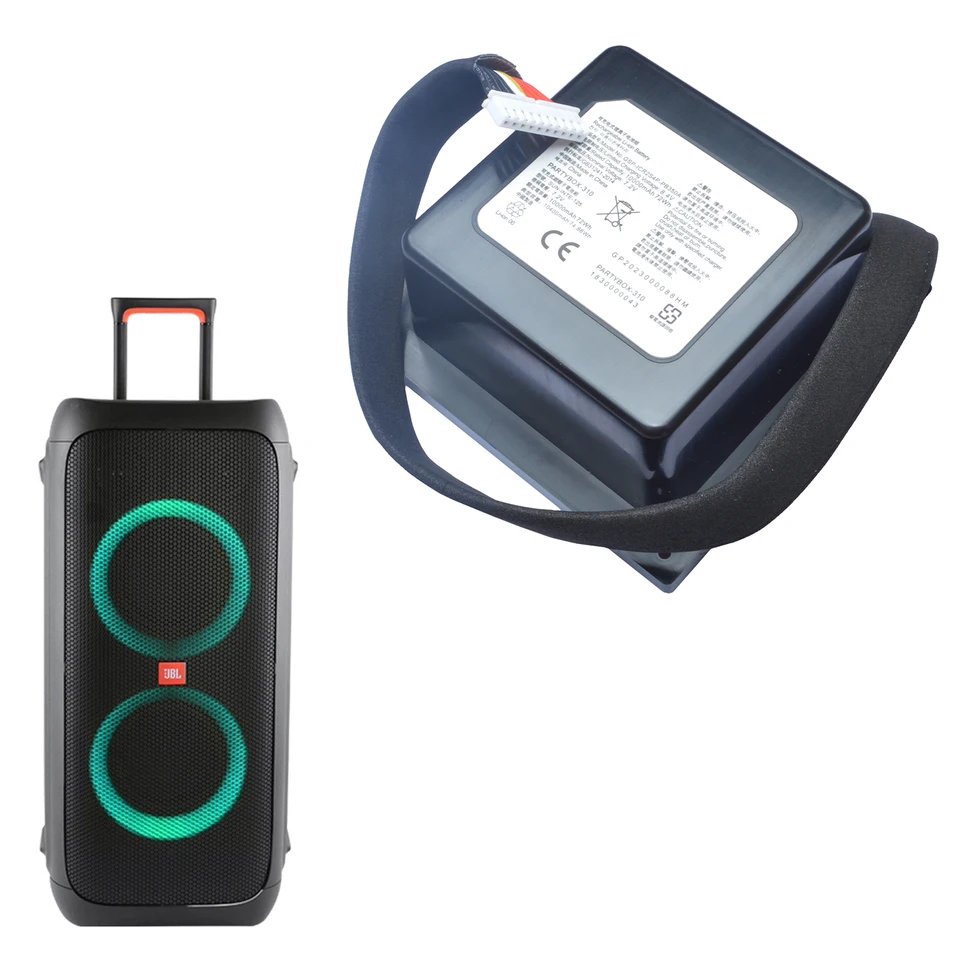 JBL PartyBox 310 ワイヤレスBluetoothスピーカー用交換バッテリー 7.2