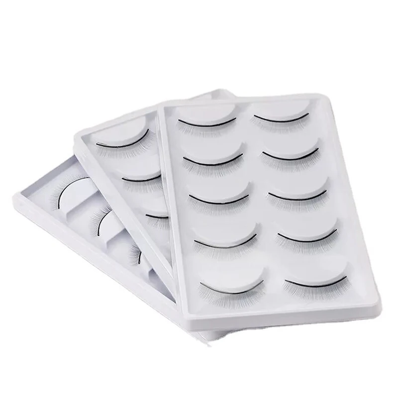 Wholesale Low Price Lash Mannequin Head Practice Kit with 5 Pairs Pratice Strip Lashes for Training Eyelash Extensions 20 - 99 s