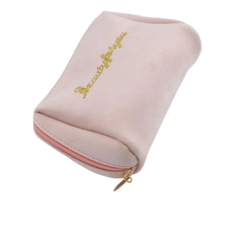 Женские мини-молния, бархатные косметички, сумки, косметички, сумка для губной помады