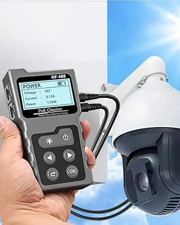 NF-859GS Netzwerkkabeltester POE RJ45 RJ11 CAT5 CAT6 Kabeltoner Kontinuitätstest Telefon/Ethernet/LAN/Draht Tracer – Detail 5
