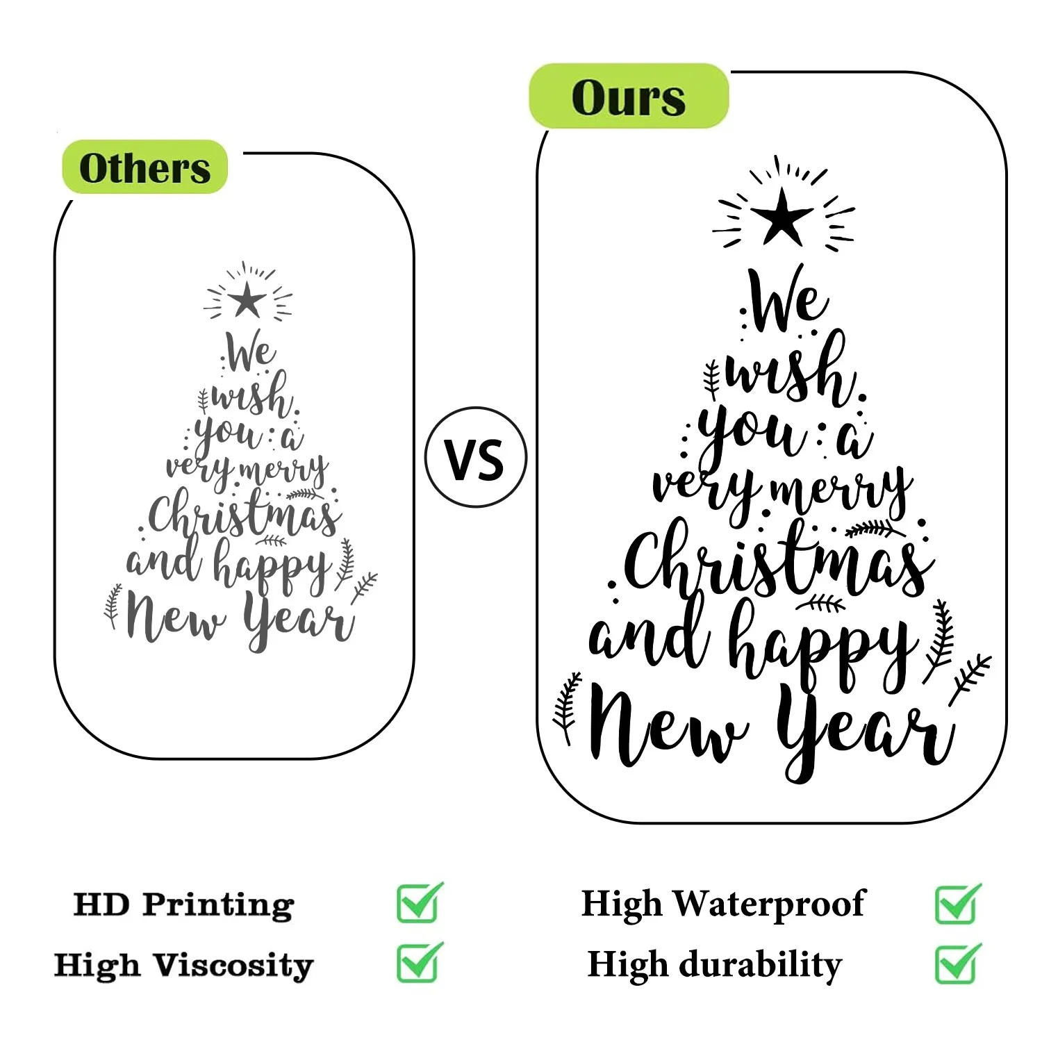 

Рождественские наклейки Diy Праздничные наклейки на стену Рождественская елка Наклейки декоративные для дома, класса, офиса