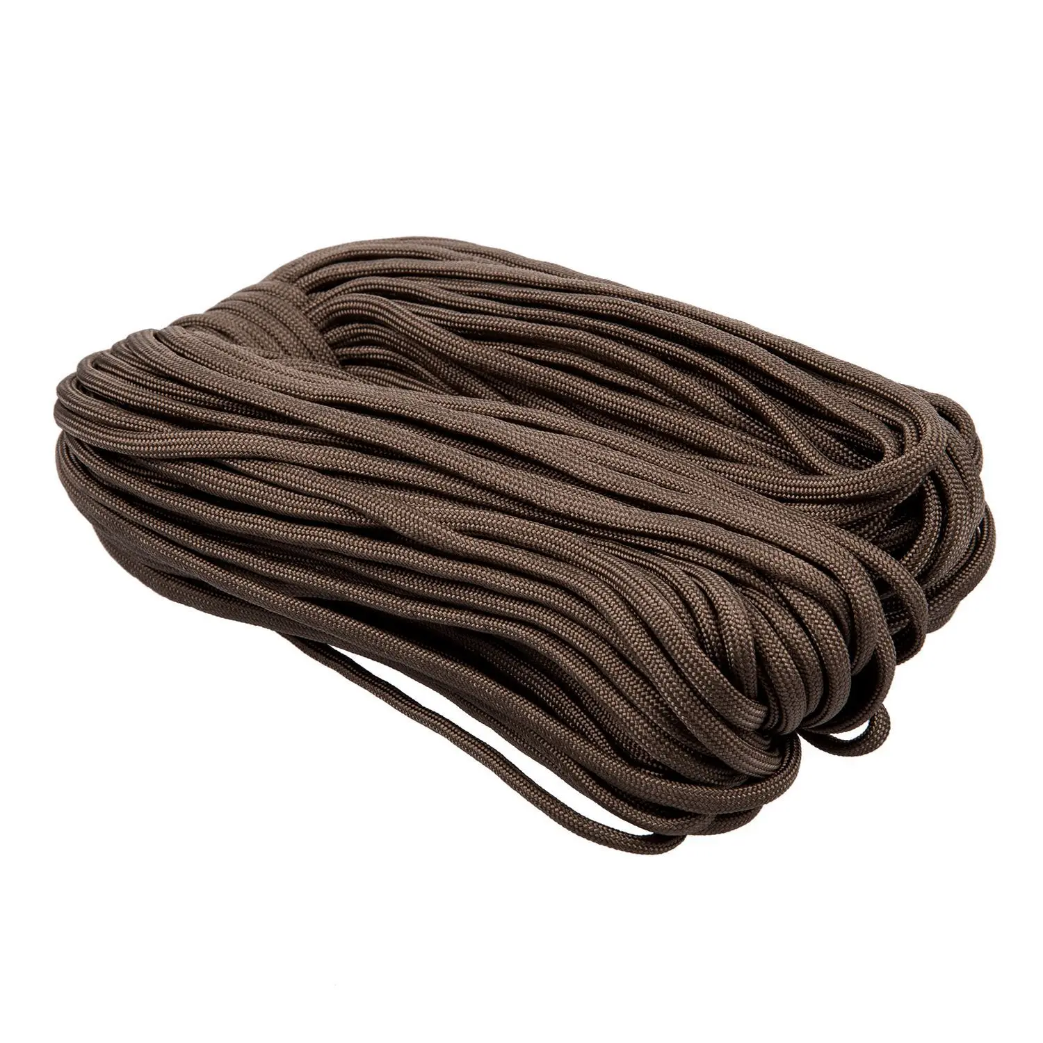 AA14 100ft 550 Cord Para cord Parachute Survival Cord - Brown