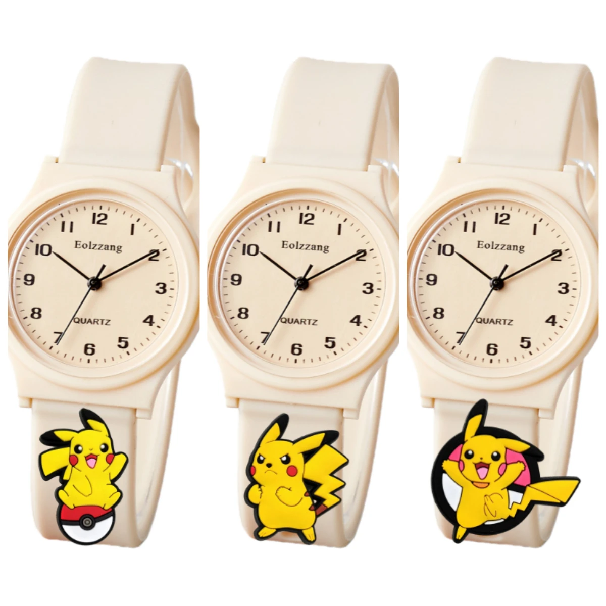 

Pokemon Monster Pikachu Boys Girls Watches Kids Minimalist Cute Children Cartoon Wristwatches Gifts for Kids Girl Clock