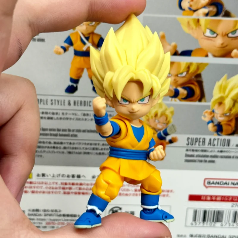 

В наличии оригинальная Bandai S.H.Figuarts Dragon Ball Daima Son Goku аниме-фигурка игрушки модель из ПВХ фигурка игрушки кукла подарок