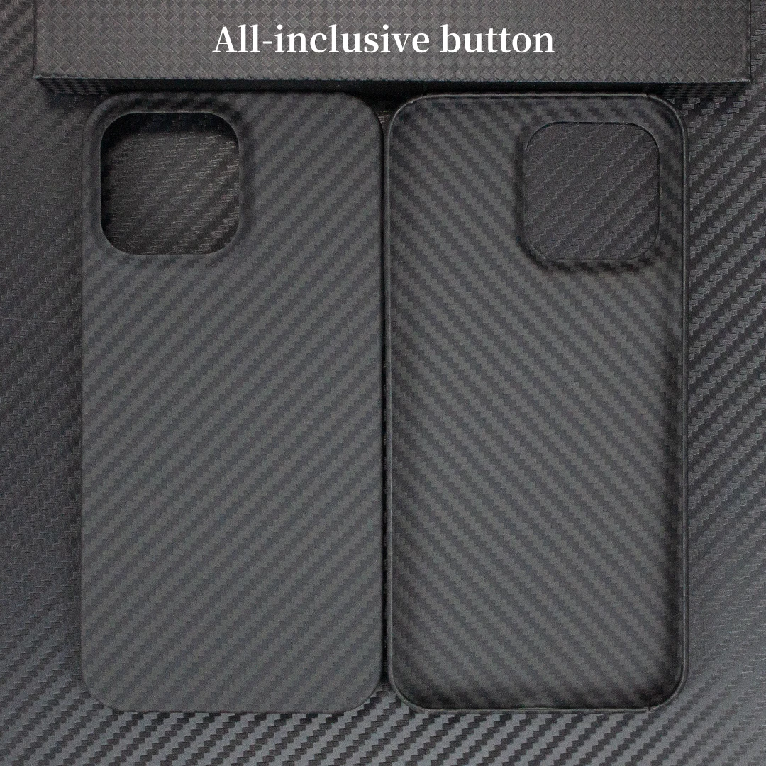 ACC-funda de fibra de carbono Real, carcasa de aramida ultrafina, anticaída, para Iphone 14, 13 Pro Max, 12Pro Max
