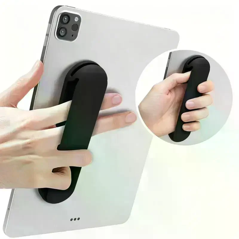 Handed Tablet & Phone Grip Single-handed With Arm Strap Non-Slip E-reader Wrist Strap Compatible