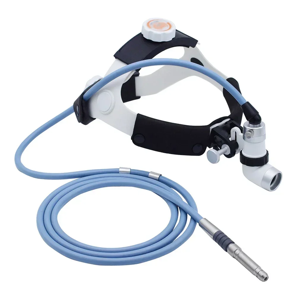AmywellMED LED fiber optic headlamp medical ent headlight spot size adjustable  KD-203AY-5-06252