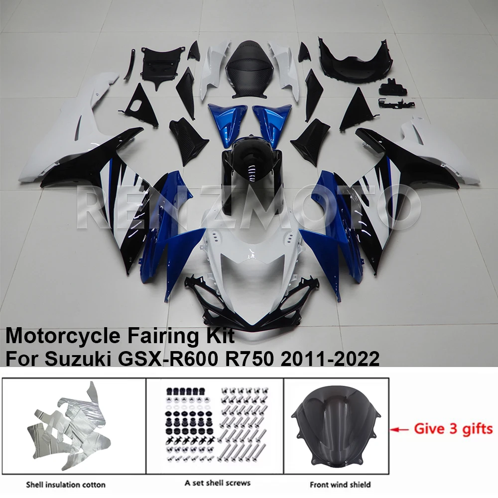 For SUZUKI GSXR 600 750 GSXR750 11-23 Motorcycle Fairing Set Body Kit decoration Plastic Guard Plate Gsxr 600 k11 fairing