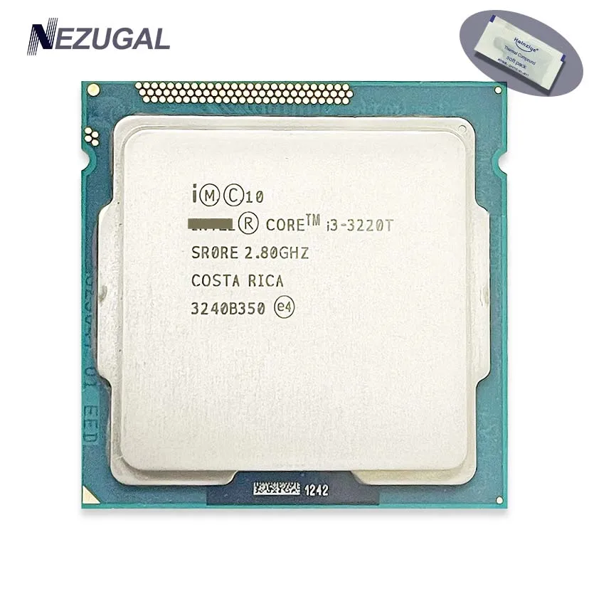 i3-3220T i3-3220T 2.8 GHz Dual-Core Quad-Thread CPU Processor 3M 35W LGA 1155