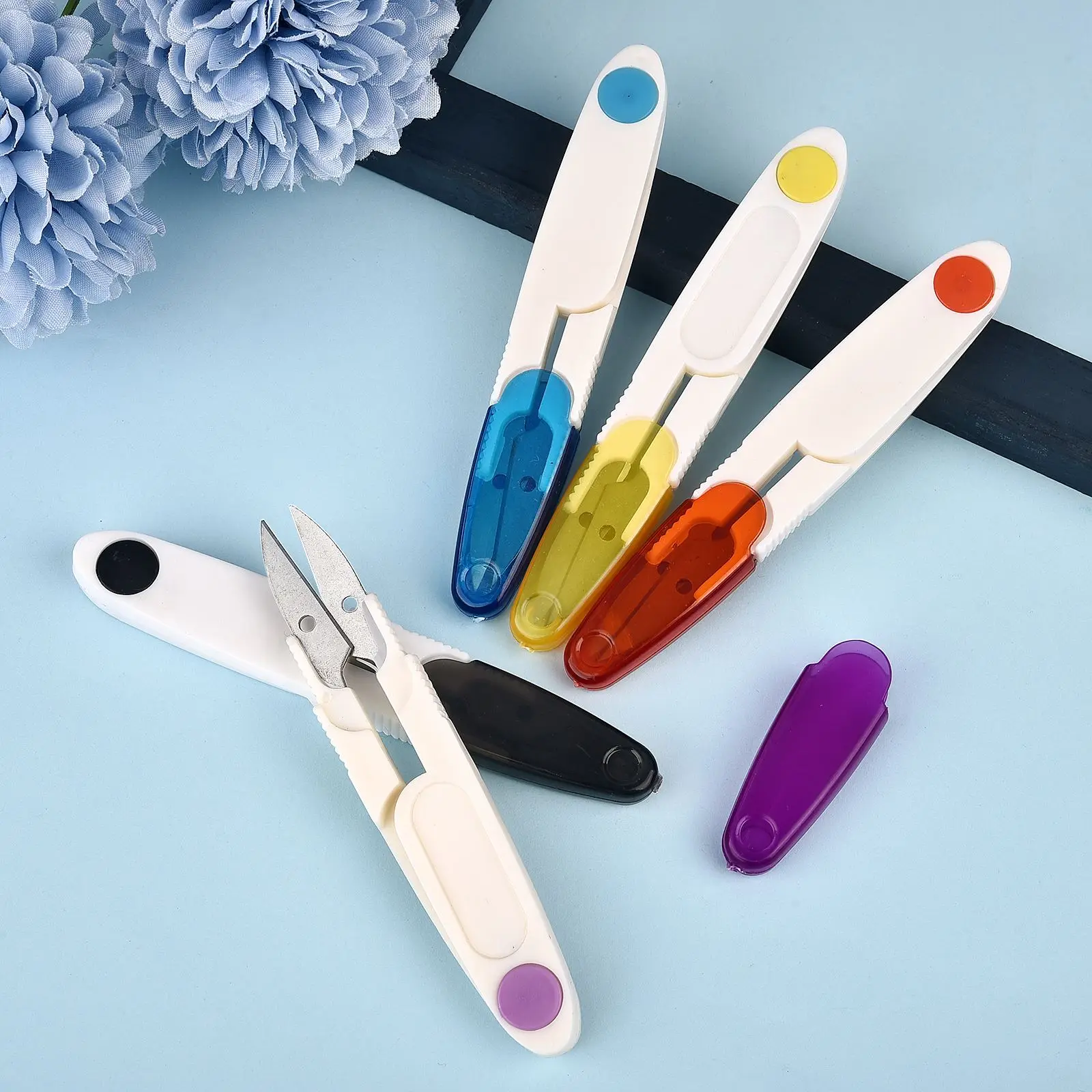 

Stitch Scissors Sewing Plastic Handle Sewing Snip Thread Cutter Tailor Scissors Cross Stitch Craft Tool Sewing Accessories