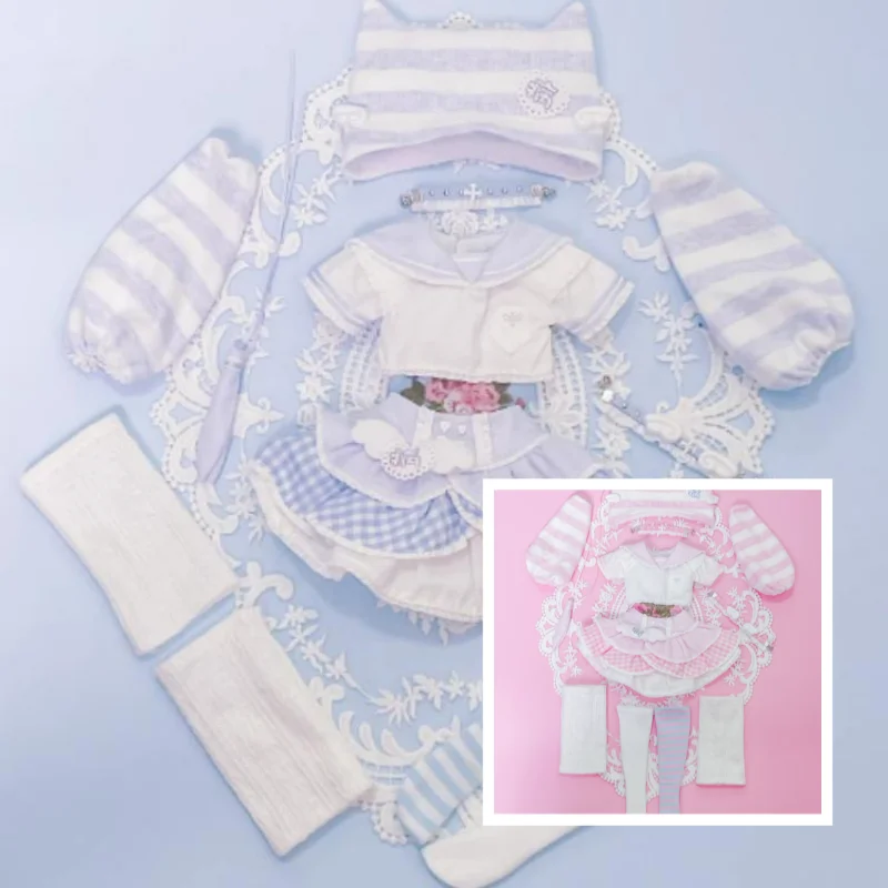 

BJD Doll Clothes For 1/3 1/4 1/6 Doll Skirt Outfit Dolls Clothing Accessories DIY Gift (No doll)