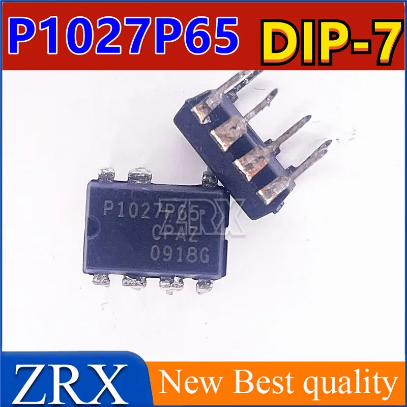 10Pcs/Lot P1027P65 power management chip NCP1027P65 DIP-7 inverter air conditioning chip