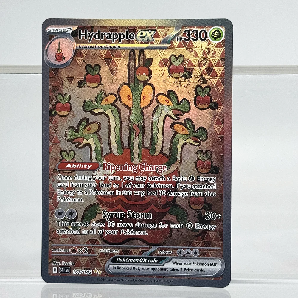 PKM Holografische Enkele Kaarten Scarlet & Violet Zon & Maan Folie Game Collection Kaarten PTCG PROXY Kaarten Kinderen Speelgoed