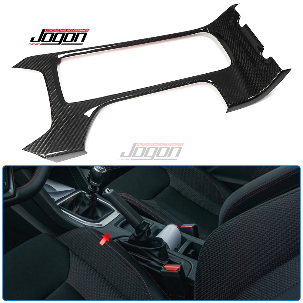 

4PCS For Subaru WRX S4 STI VB 2022 2023 2024 Carbon Fiber Car Interior Gear Shift Panel Frame Cover Sticker Trim Accessories