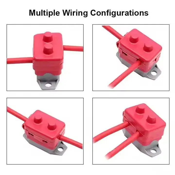 เบรกเกอร์วงจรรถยนต์แบบสตั๊ดโบลต์ 15A 20A 25A 30A 50A ป้องกันกระแสเกิน รีเซ็ตอัตโนมัติ