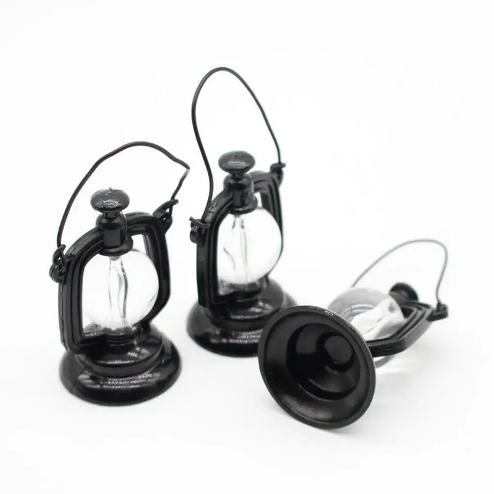 Dollhouse Accessories Kerosene Lamp Miniature Kerosene Lamp Dollhouse Furniture Set for Playhouse Decorations 6pcs for Dollhouse